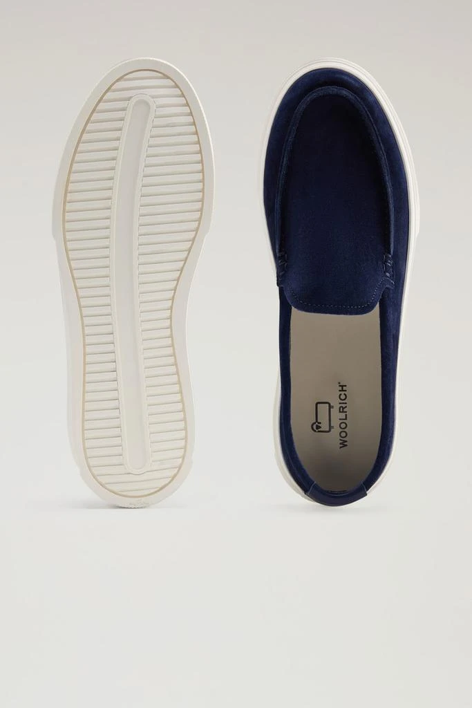 WO-FOOTWEAR Suede Leather Loafers - Men - Blue 4