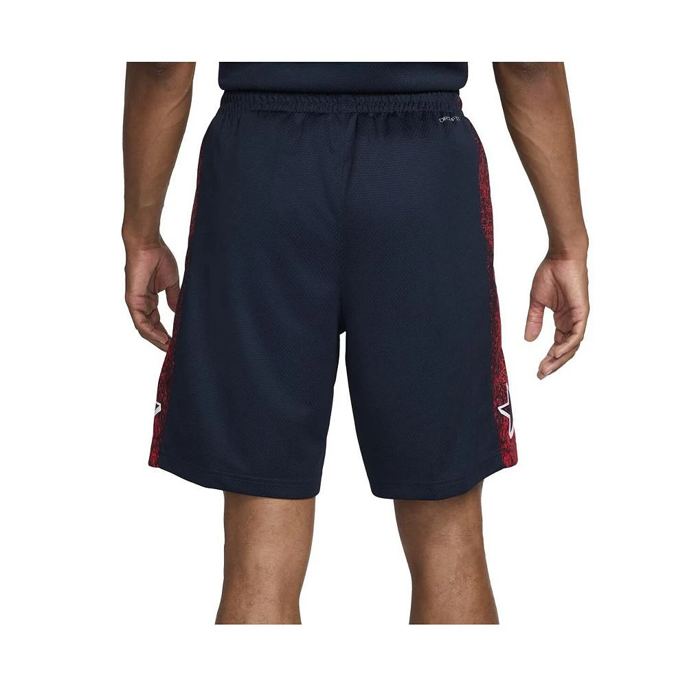 NIKE Men's Blue USA Basketball 2024 Summer Olympics Swingman Shorts 3
