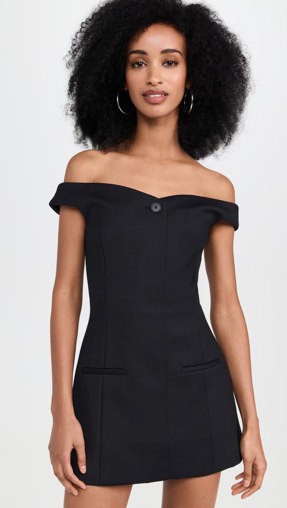 SIR. Sandrine Off Shoulder Mini Dress