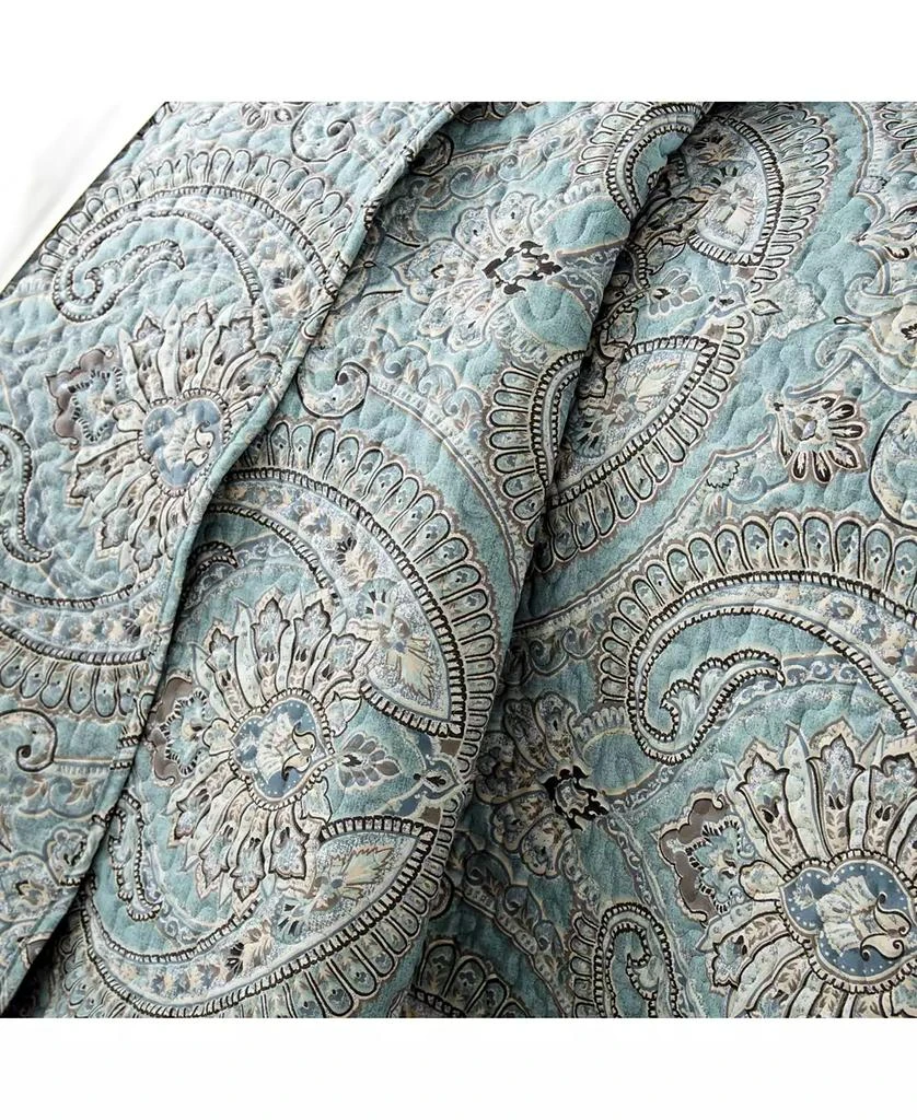 SOUTHSHORE FINE LINENS Classic Paisley 3-Pc. Quilt Set 4
