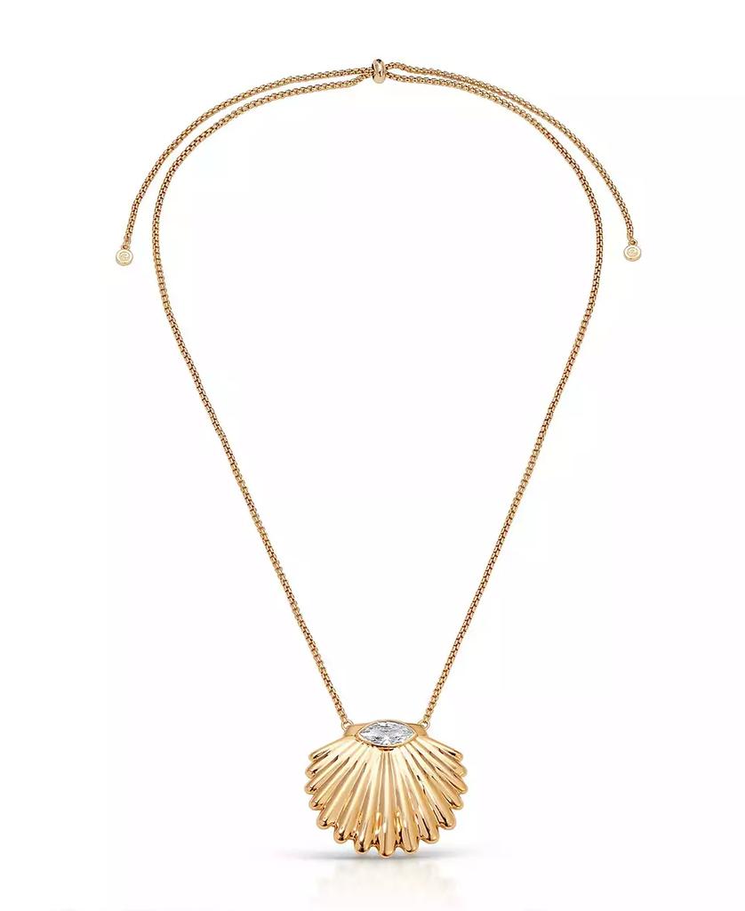Ettika Jewelry Scallop Crystal Necklace