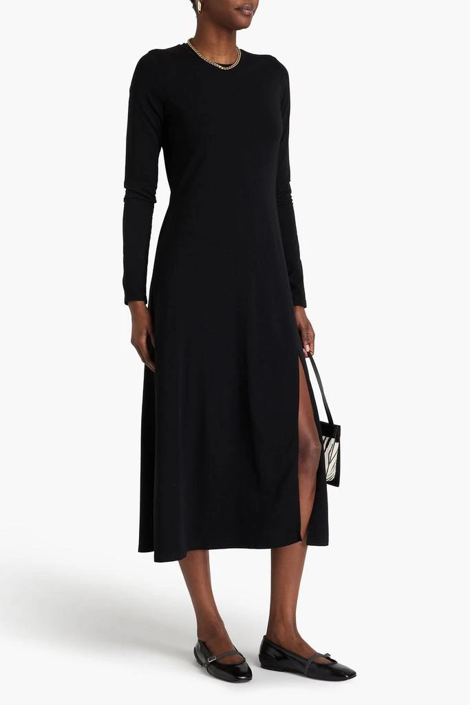 Stretch-Lyocell and cotton-blend jersey midi dress  On Sale Now with Up to  60% Off | Discover Exclusive Deals & Savings at BeyondStyle  Authentic ANOTHER  TOMORROW midi dresses|clothing|dresses|women with Limited-Time Discounts,