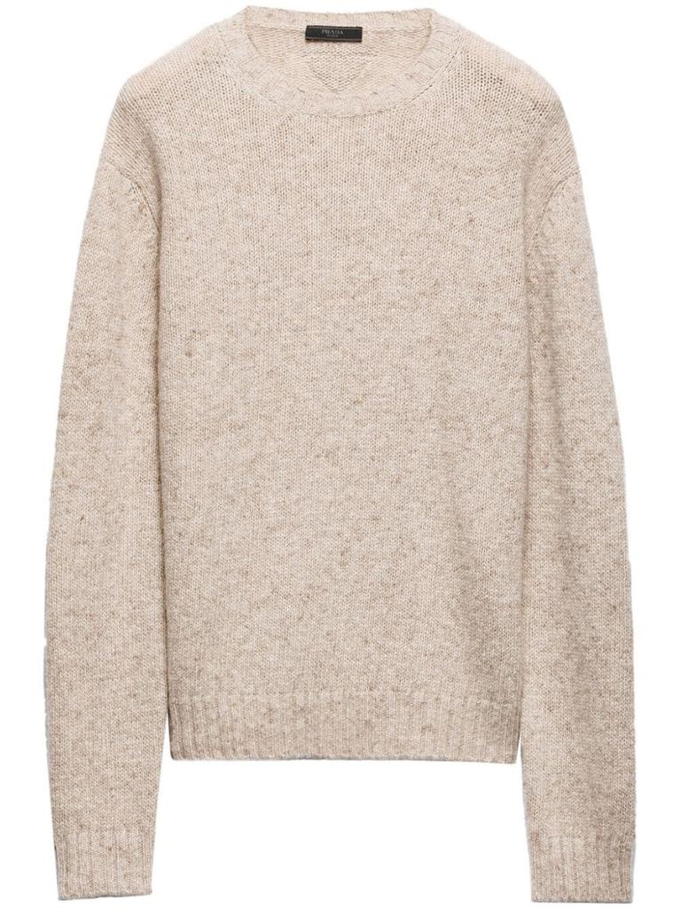 Prada Prada Round-Neck Cashemere Sweater