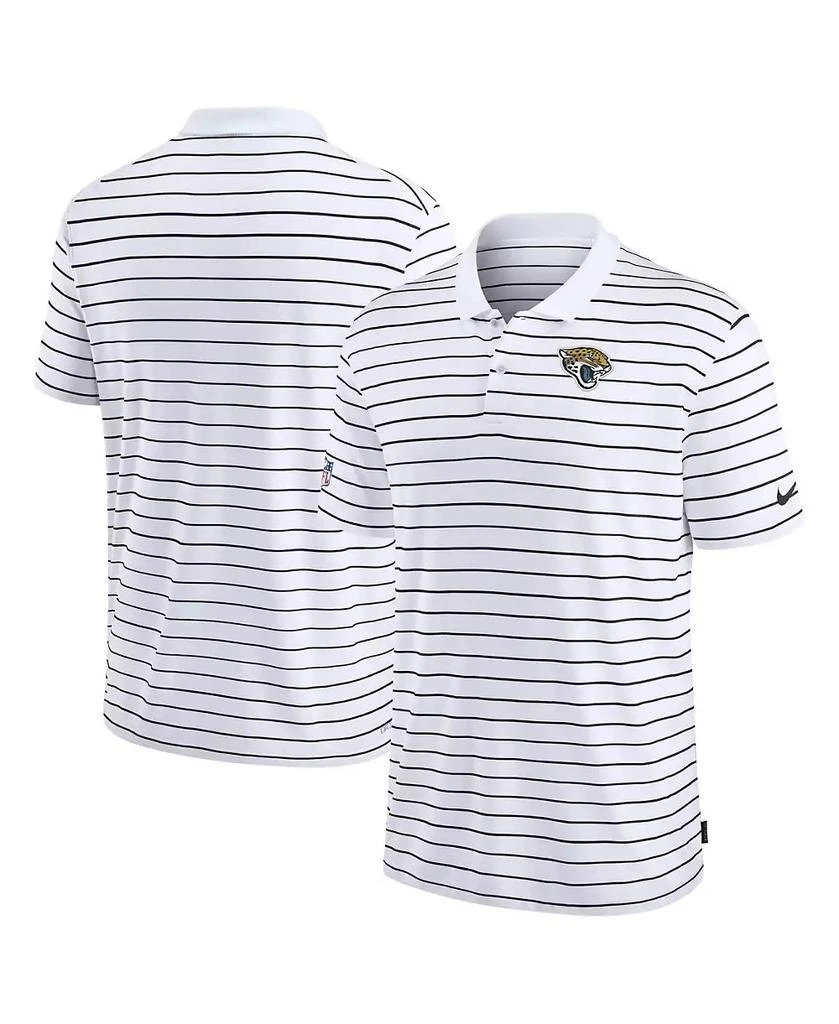 NIKE Men's White Jacksonville Jaguars 2022 Sideline Lock Up Victory Performance Polo 1