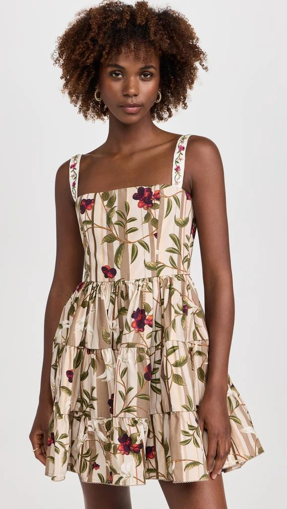 Agua by Agua Bendita Lima Mini Café Dress 6