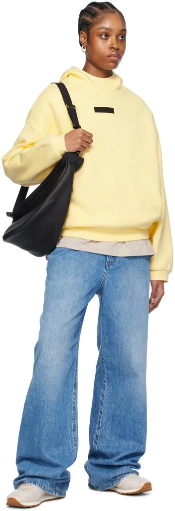 Fear of God ESSENTIALS Yellow Pullover Hoodie 4