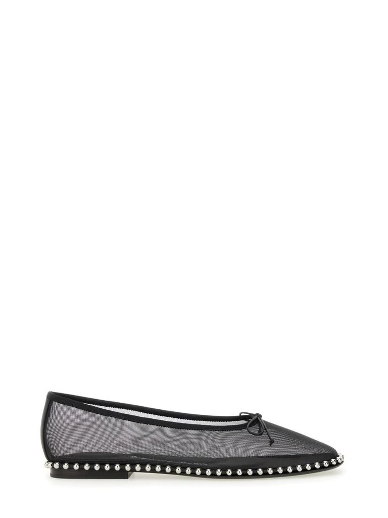 Alexander Wang BLACK MESH LINA BALLERINAS 1