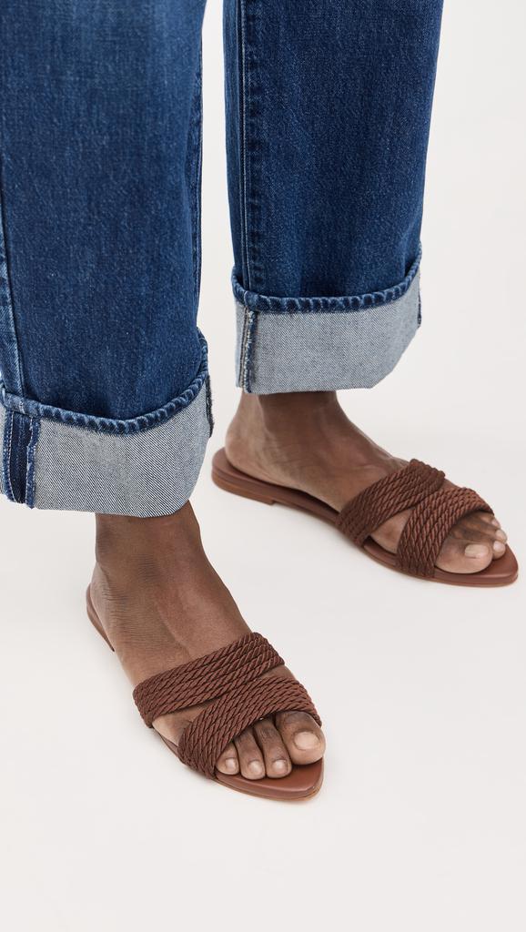 Kaanas Ivy Corded Pointed Toe Slides