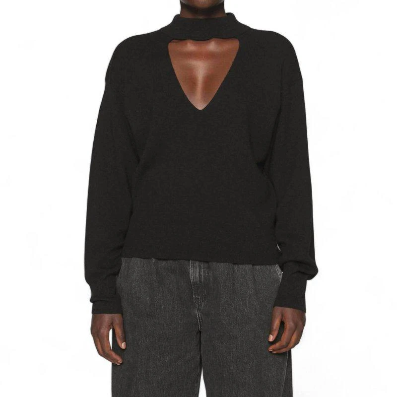 IRO Zoela Sweater In Black 1