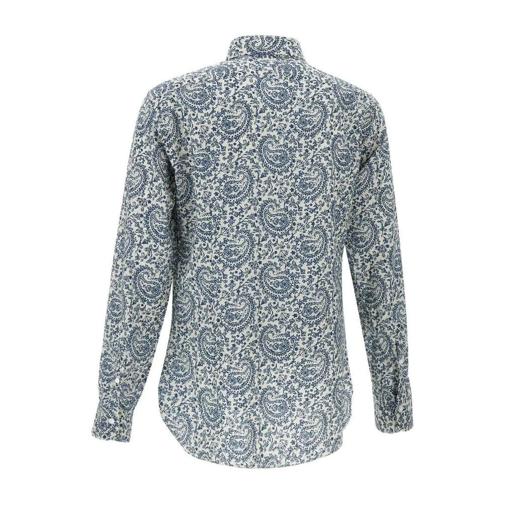 BARBA Barba Paisley Print Long Sleeve Shirt 2