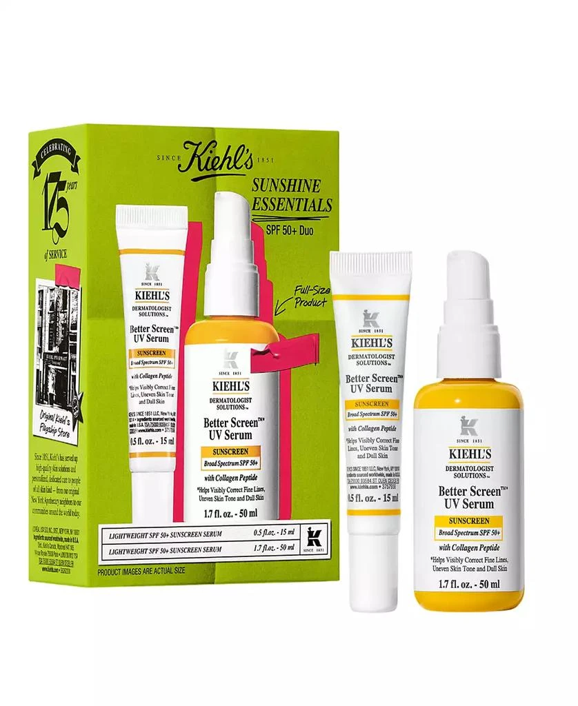 Kiehl's 2-Pc. Better Screen Sunscreen SPF 50+ Set