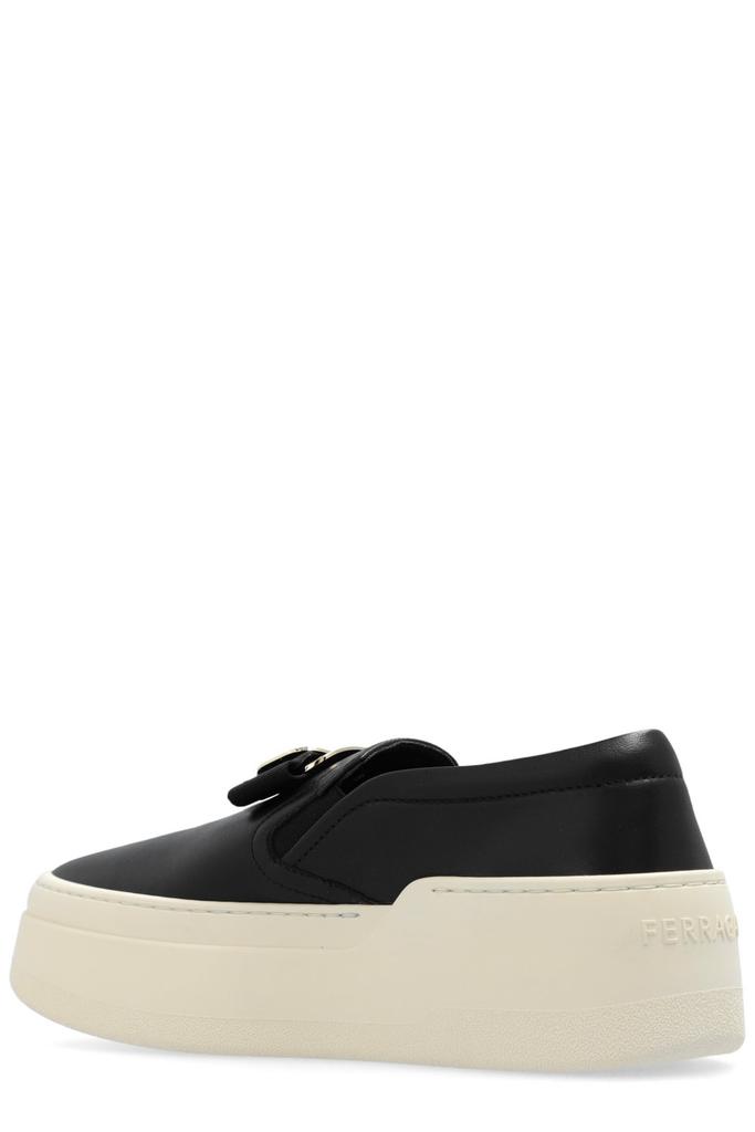 【送料&関税込】Ferragamo Cristal Platform Shoes Salvatore Ferragamo Ferragamo Cristal Platform Slip-On