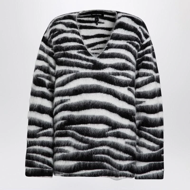 Marc Jacobs Marc Jacobs Zebra-Patterned Jumper In Blend 1