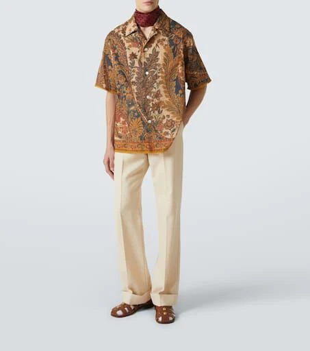 Valentino Paisley linen shirt 2