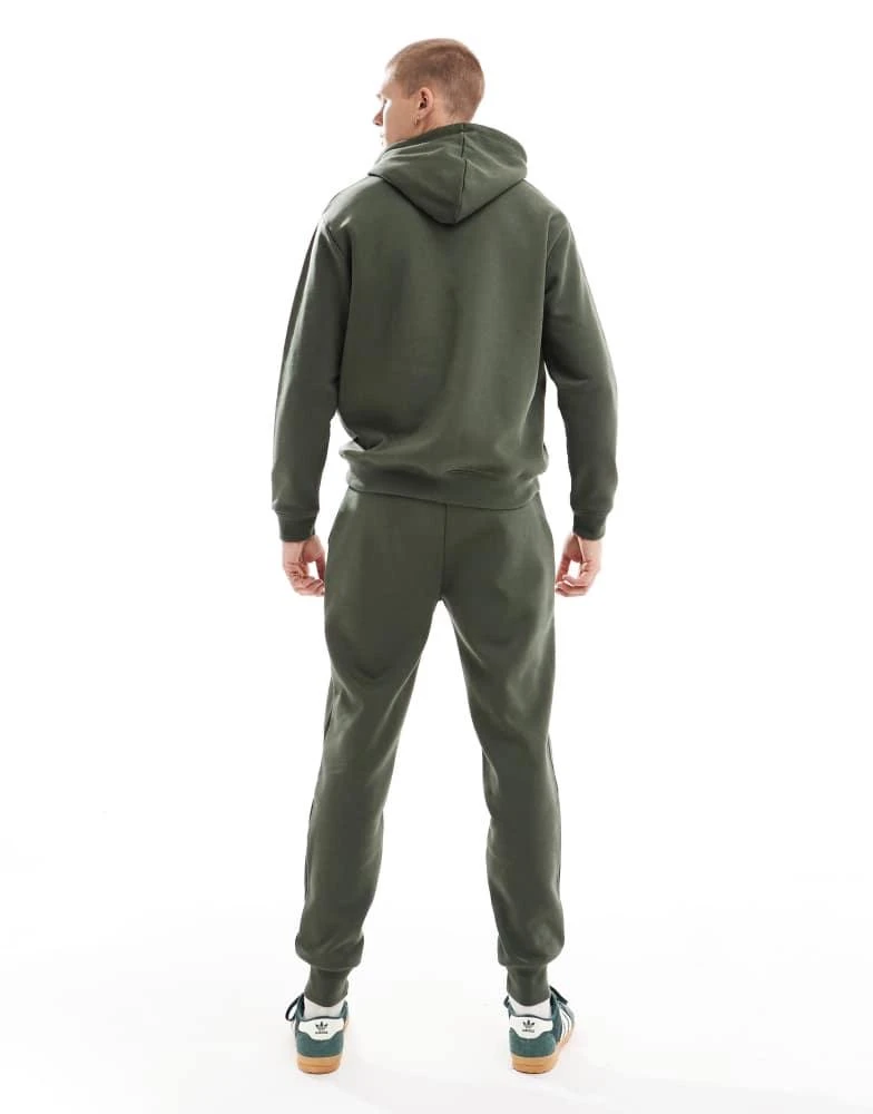 Don't Think Twice DTT overhead hoodie & jogger tracksuit set in khaki 2