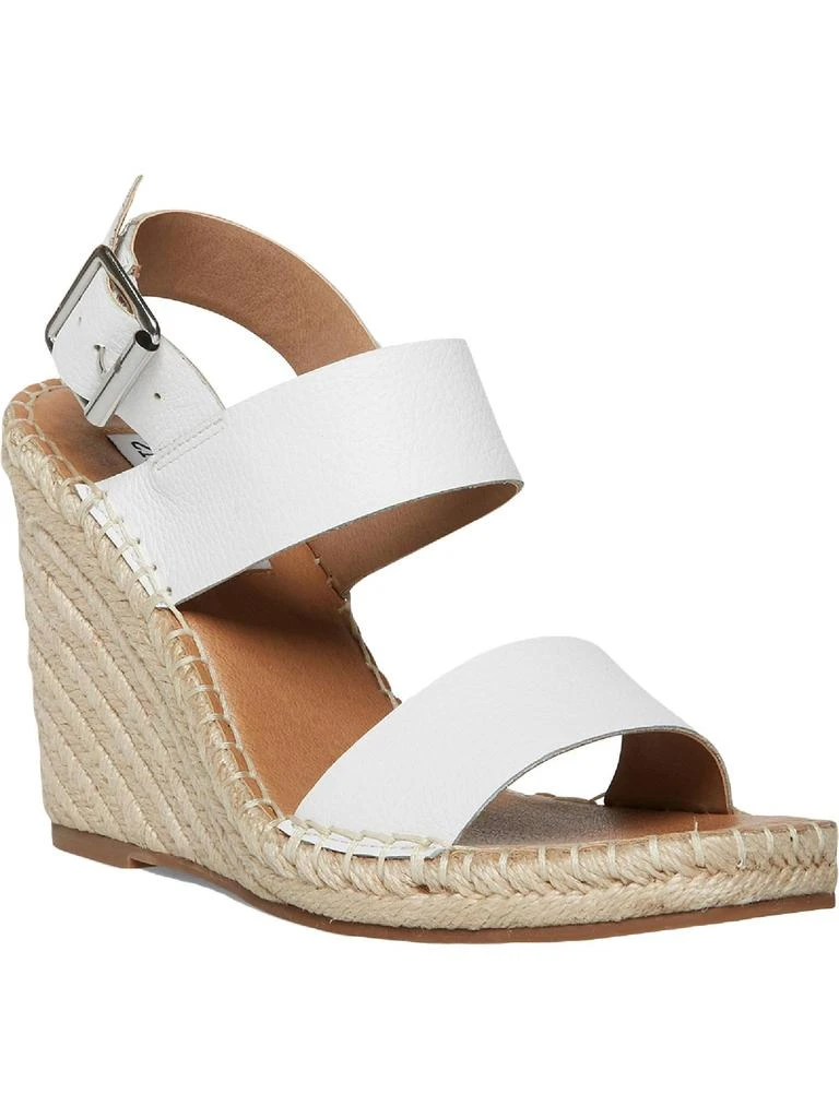 Steve Madden Uri Womens Buckle Espadrilles Wedge Heels 7