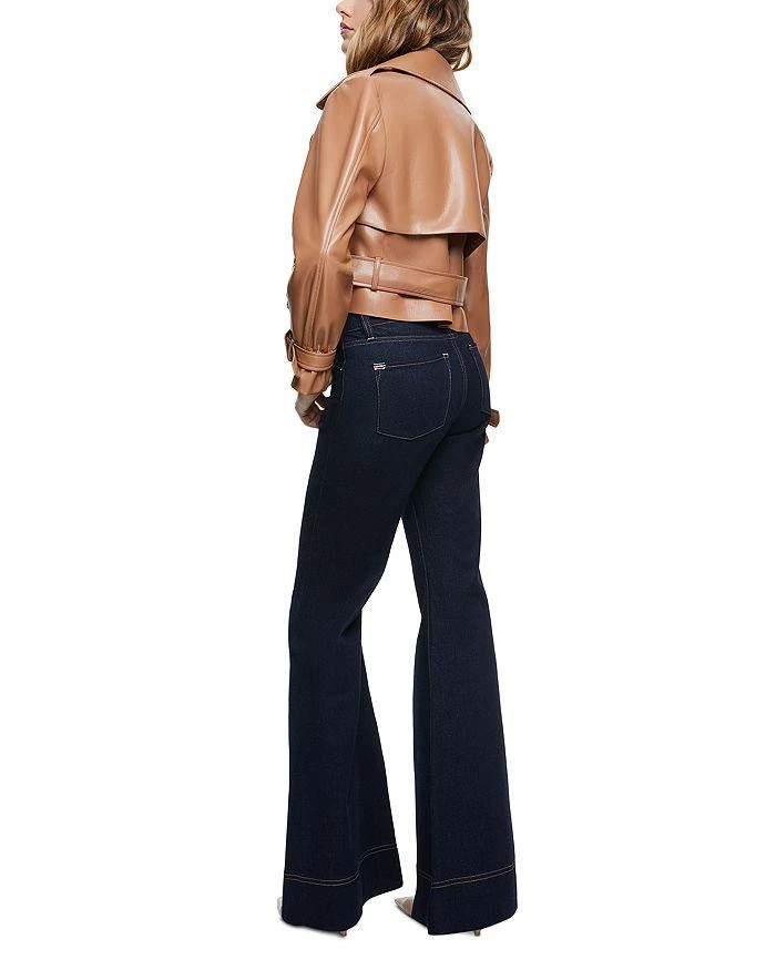 Alice + Olivia Keith Faux Leather Cropped Jacket 5