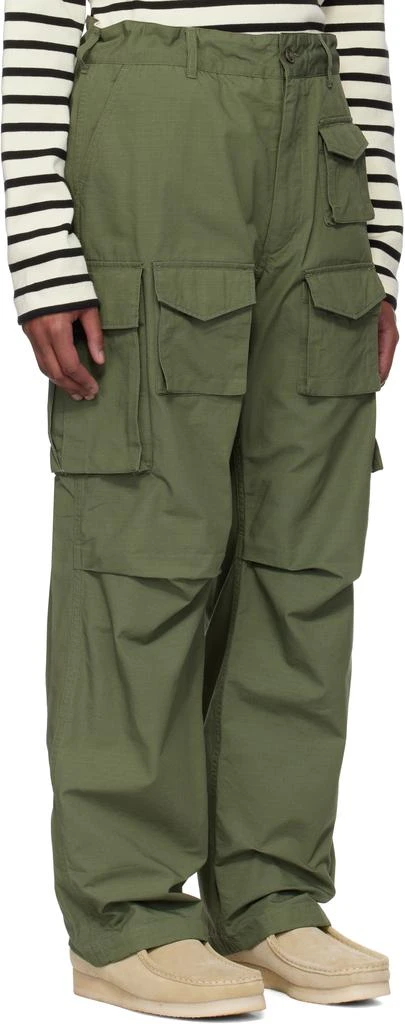 Engineered Garments Khaki FA Cargo Pants 2