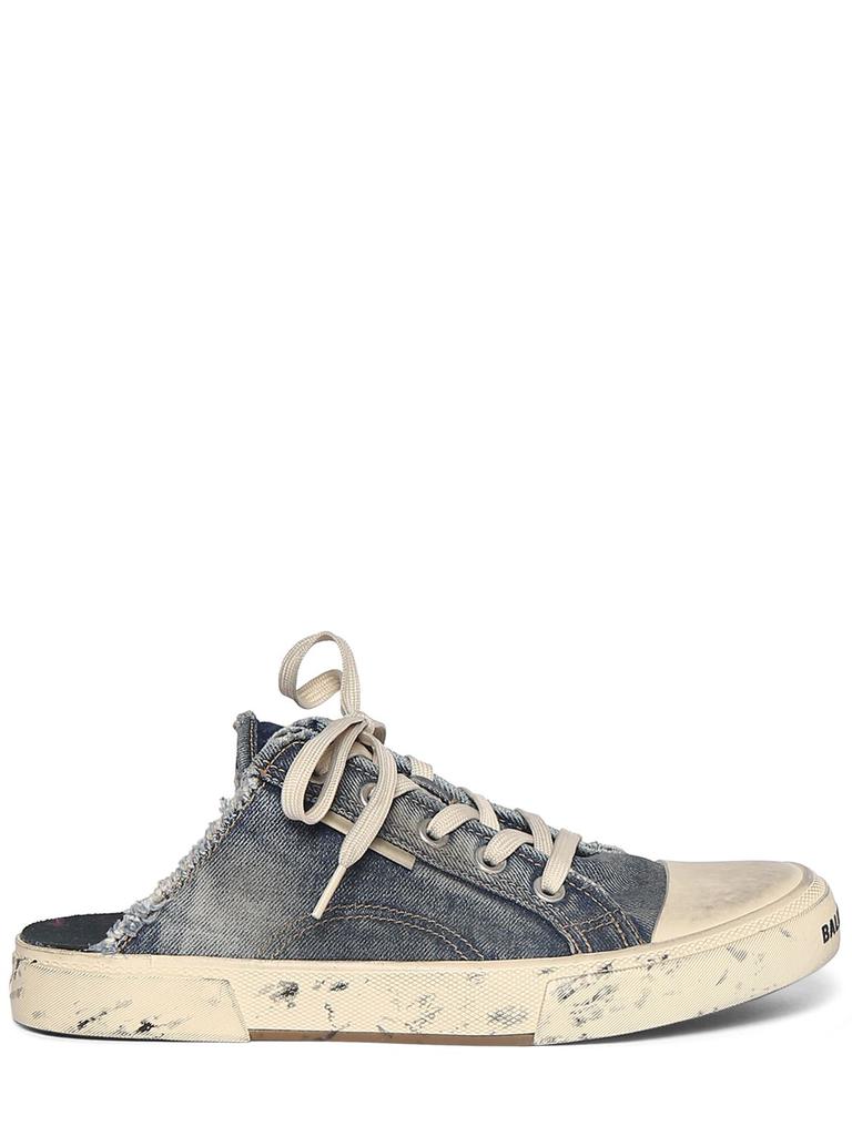 BALENCIAGA 20mm Paris Cotton Blend Mule