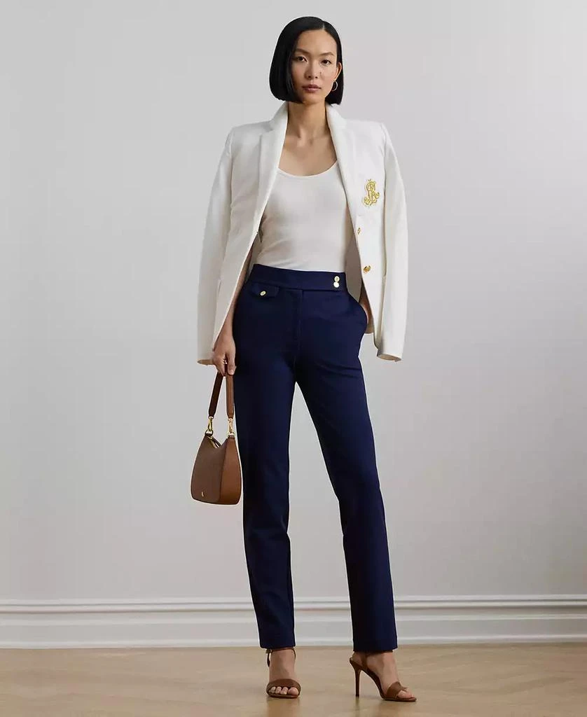 Ralph Lauren Women's Ponte Ankle Pants, Regular & Petite 1