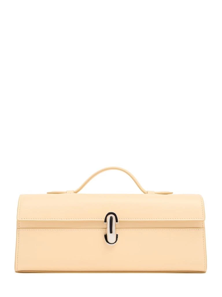 SAVETTE The Slim Symmetry Smooth Leather Bag 1