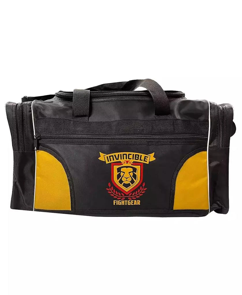 Amber Sports Invincible Hold-All Gym Bag, Breathable Duffle Mesh Bag for Boxing, MMA, Kickboxing, Wrestling 
Sports, Waterproof 
Rip-Stop Nylon – Medium, 21 Inch