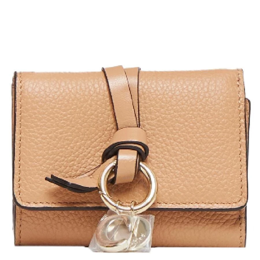 Chloé Open Box - Chloe Alphabet Leather Tri-Fold Wallet 1