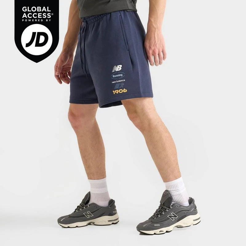 Shop Men's New Balance Rotation Shorts on Sale at BeyondStyle