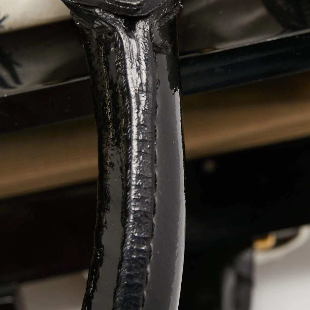 Gianfranco Ferre Gianfranco Ferre Multicolor Nylon and Patent Leather Frame Satchel 6