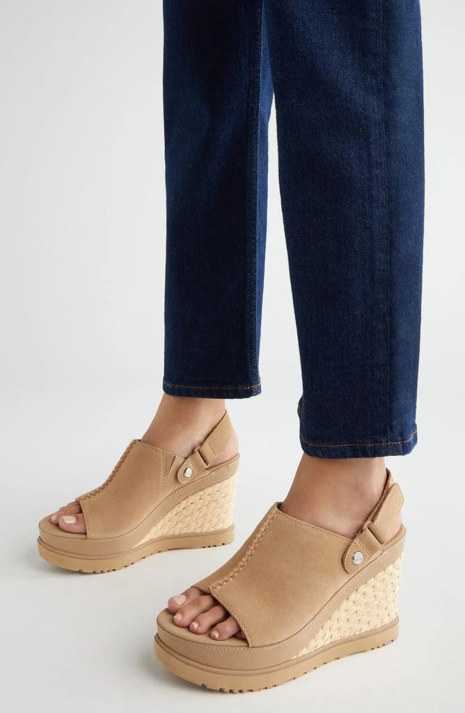 UGG Abbot Wedge Slingback Sandal 7
