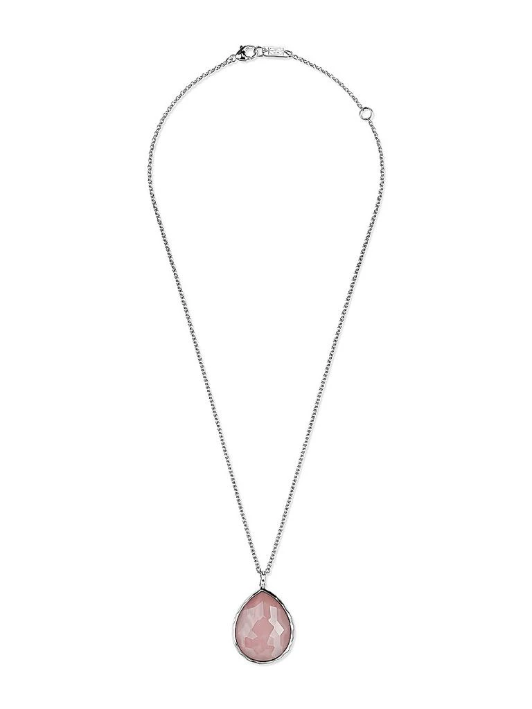 Ippolita Rock Candy Sterling Silver, Rock Crystal
Shell Large Pendant Necklace