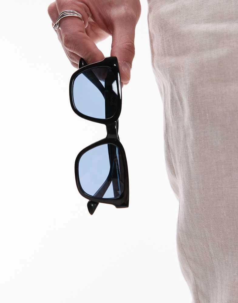 Mango Mango square sunglasses brown tort 2