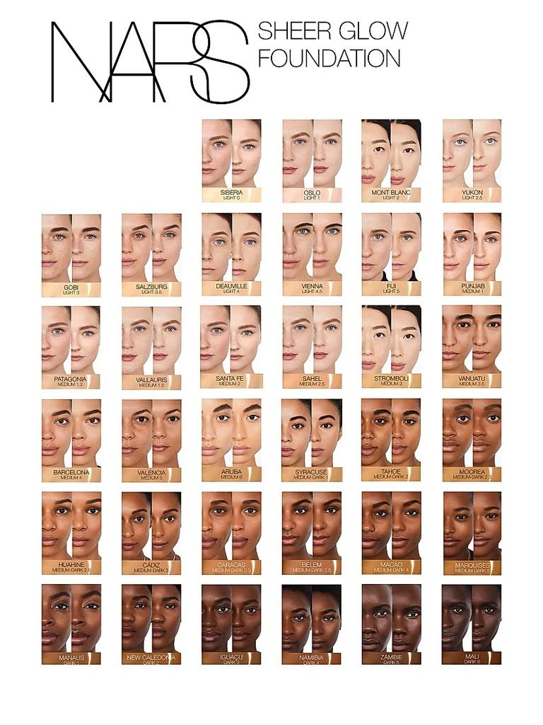 NARS Sheer Glow Foundation 5