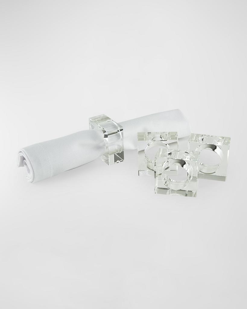 Tizo S/4  Crystal Napkin Holder - Clear