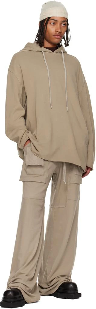 Rick Owens Taupe Concordians Peter Hoodie 4