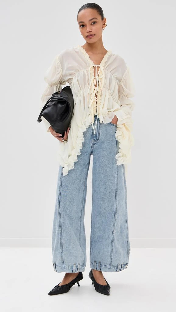 Rokh Puff Sleeve Blouse 4