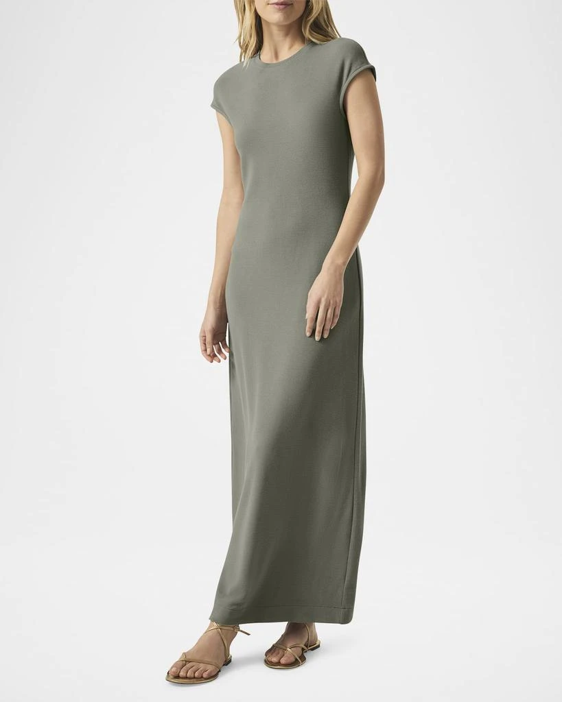 Splendid Waffle Scuba Midi Dress 3