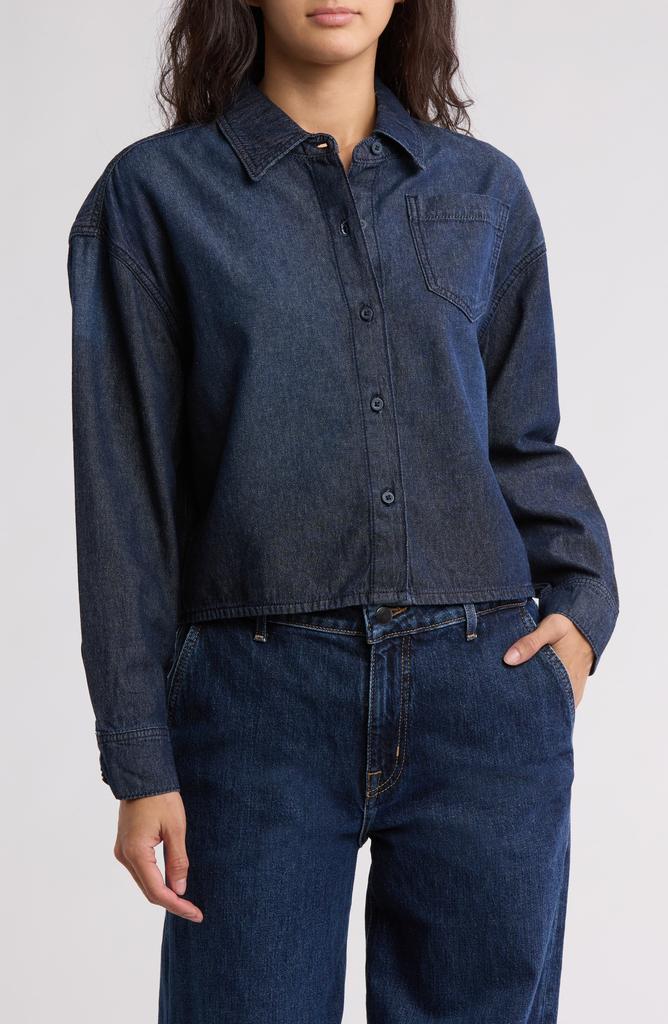 Joe's Crop Denim Shirt