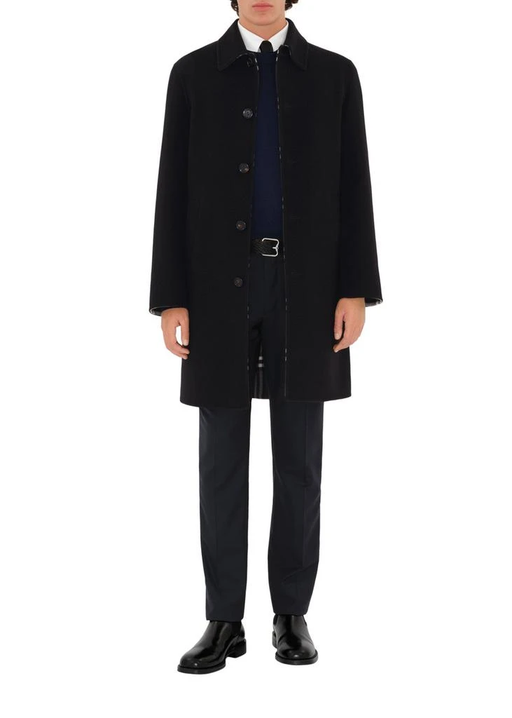 Burberry Mid-length wool worthing car coat 2