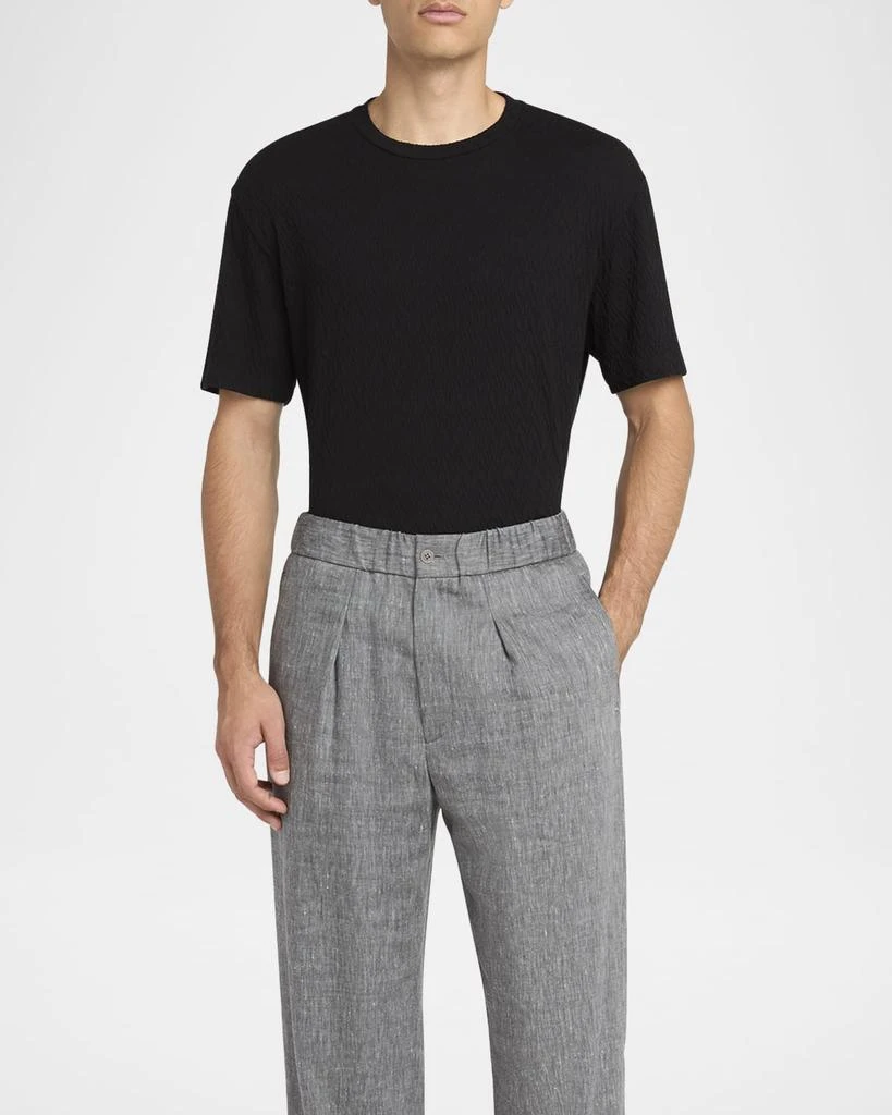 Giorgio Armani Men's Raised Chevron T-Shirt 2