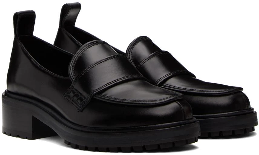 AEYDE Black Ruth Loafers 4