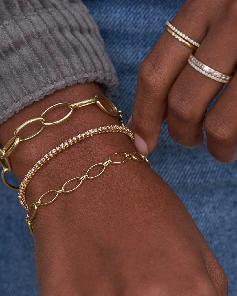 Jennifer Meyer Small and Medium Edith Link Bracelet 2