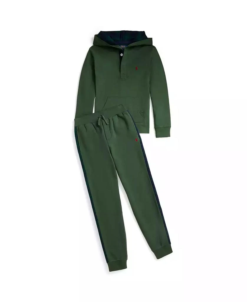 Ralph Lauren Boys
 8-20 Hooded Long Sleeve Rugby Sweatshirt 7