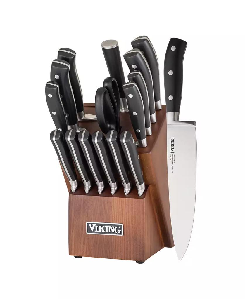 VIKING 17 Piece Cutlery Block Set