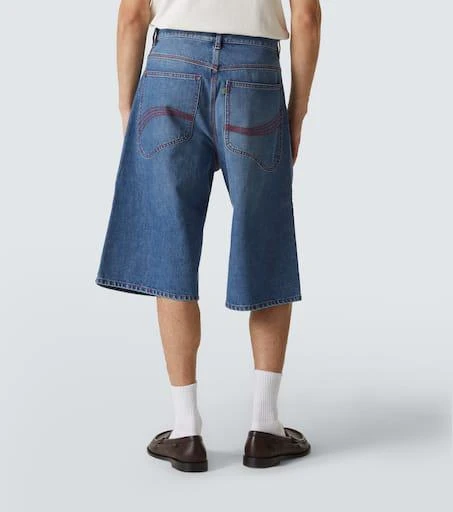 ERL Indiana denim Bermuda shorts 4