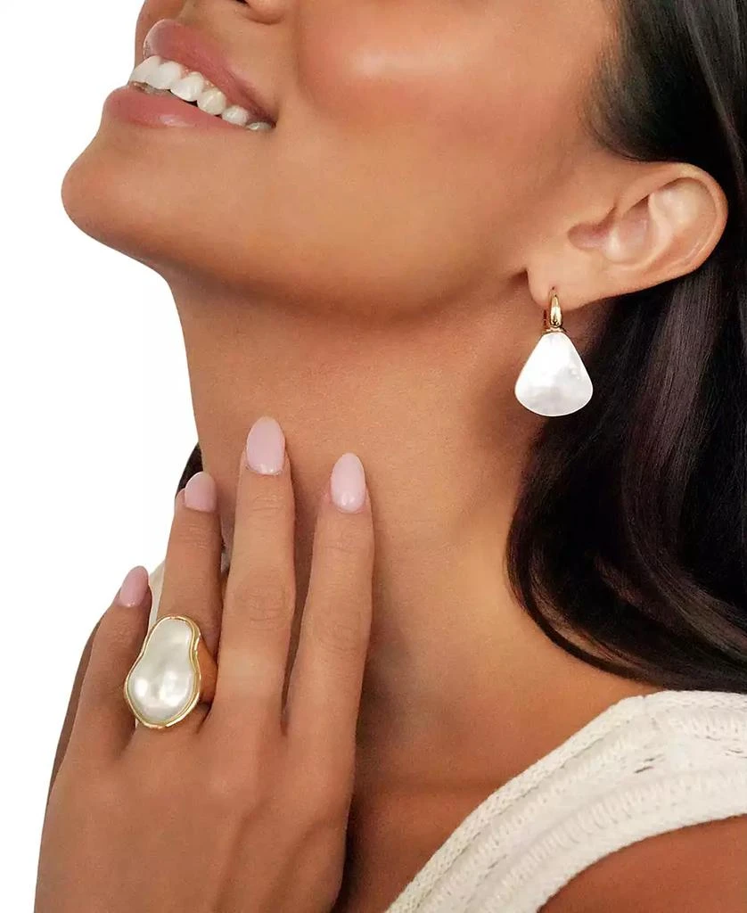 Ettika Jewelry Sun-Kissed Mother of Pearl Drop Earrings 4