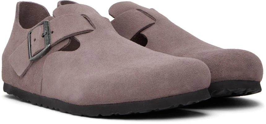 Birkenstock Purple Regular London Loafers 4
