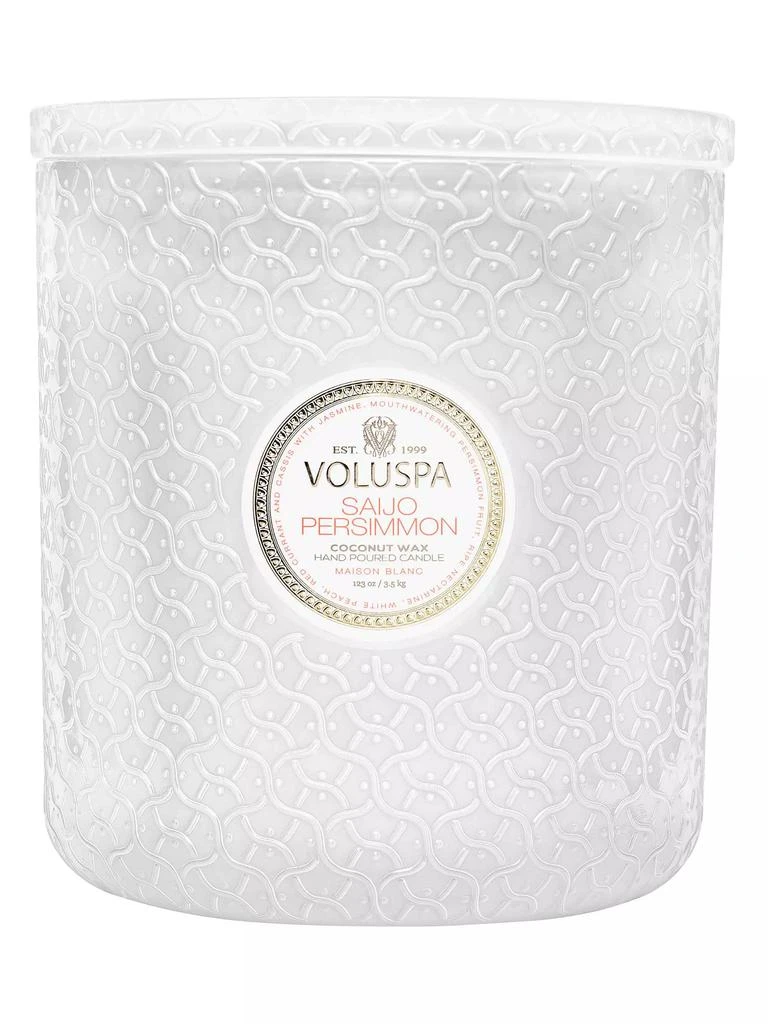 Voluspa Saijo Persimmon 5-Wick Hearth Candle 1
