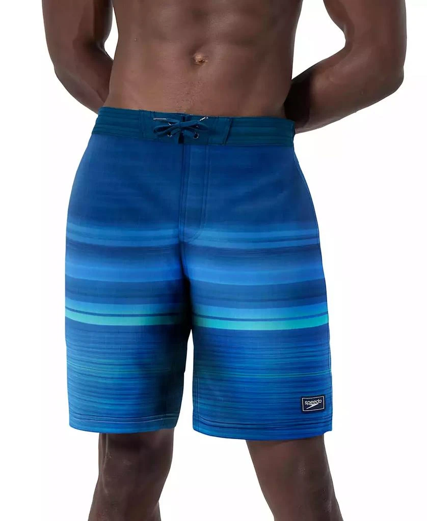 Speedo Men's Onshore Bondi Basin Ombre Stripe Drawstring 9" Boardshorts 2