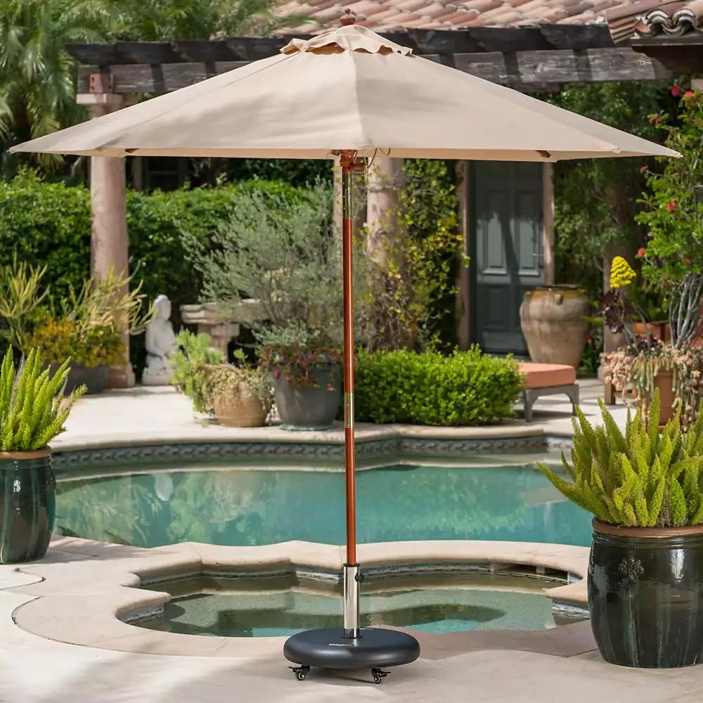 Streamdale Furniture Streamdale Wheelie Umbrella Base Secure Shade For Outdoor Comfort 2